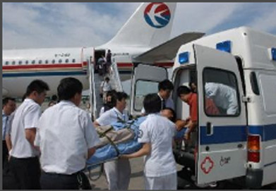 广宁县机场、火车站急救转院